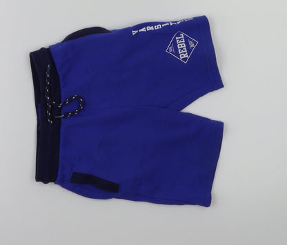 Primark Boys Blue   Sweat Shorts Size 2XS