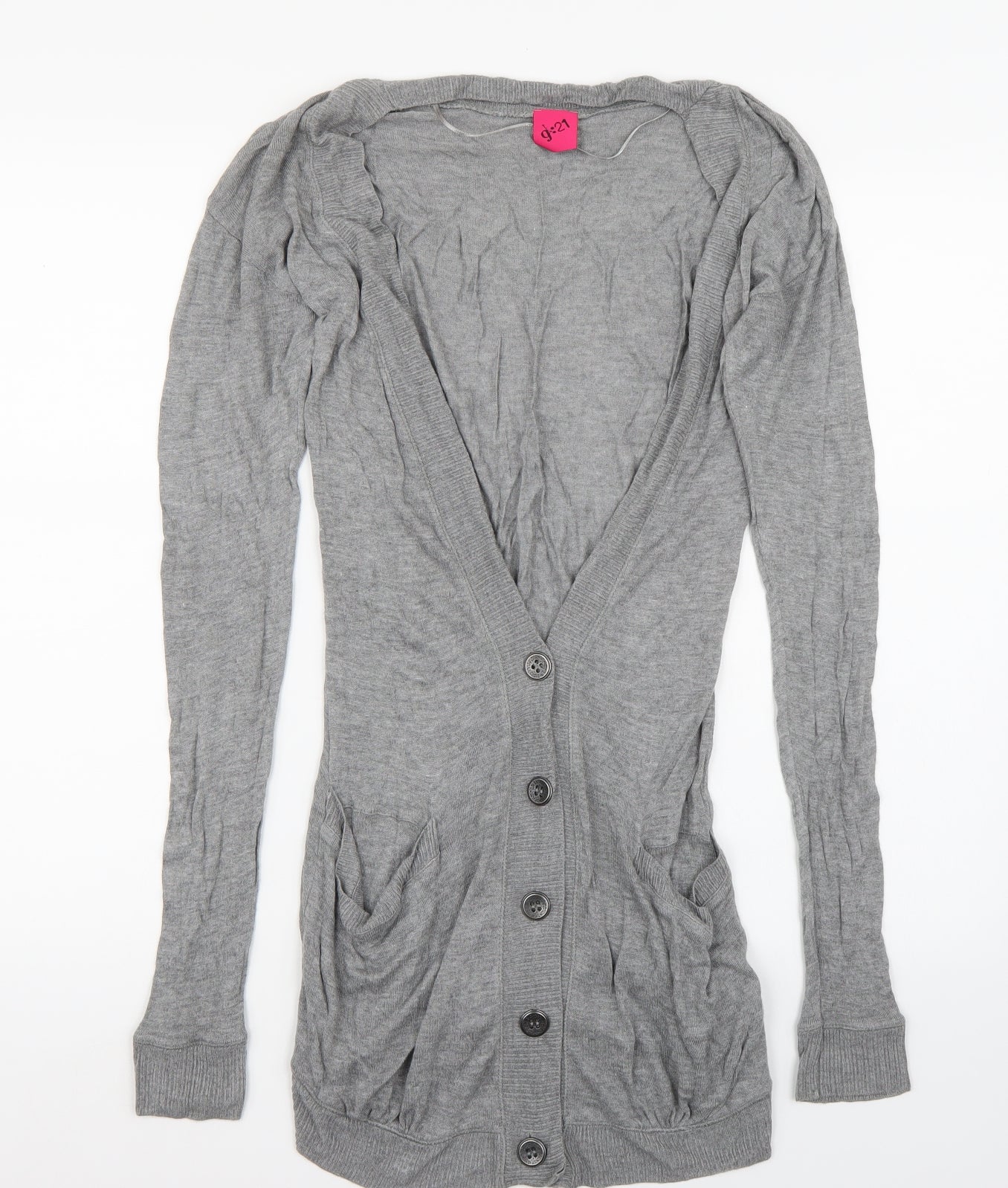 George Womens Grey   Cardigan Jumper Size 10