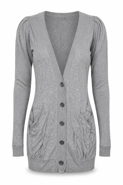 George Womens Grey   Cardigan Jumper Size 10