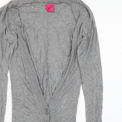 George Womens Grey   Cardigan Jumper Size 10
