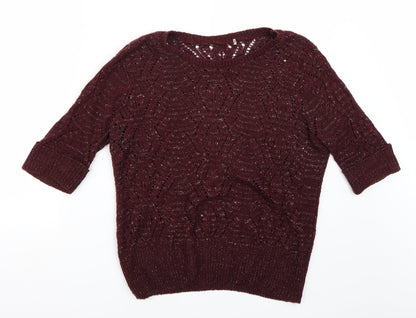 Preworn Womens Purple   Pullover Jumper Size M