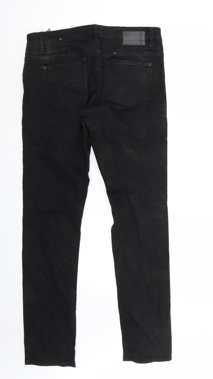 Womens UK Size 38 St oliver Regular Fit Straight Black Jeans
