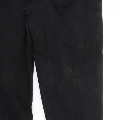 Womens UK Size 38 St oliver Regular Fit Straight Black Jeans