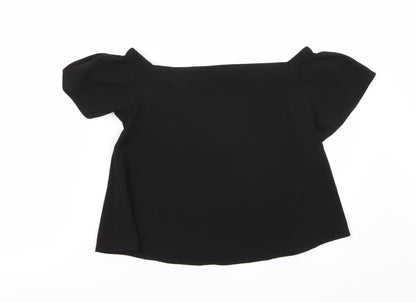 Newlook Womens Black   Basic Blouse Size 6