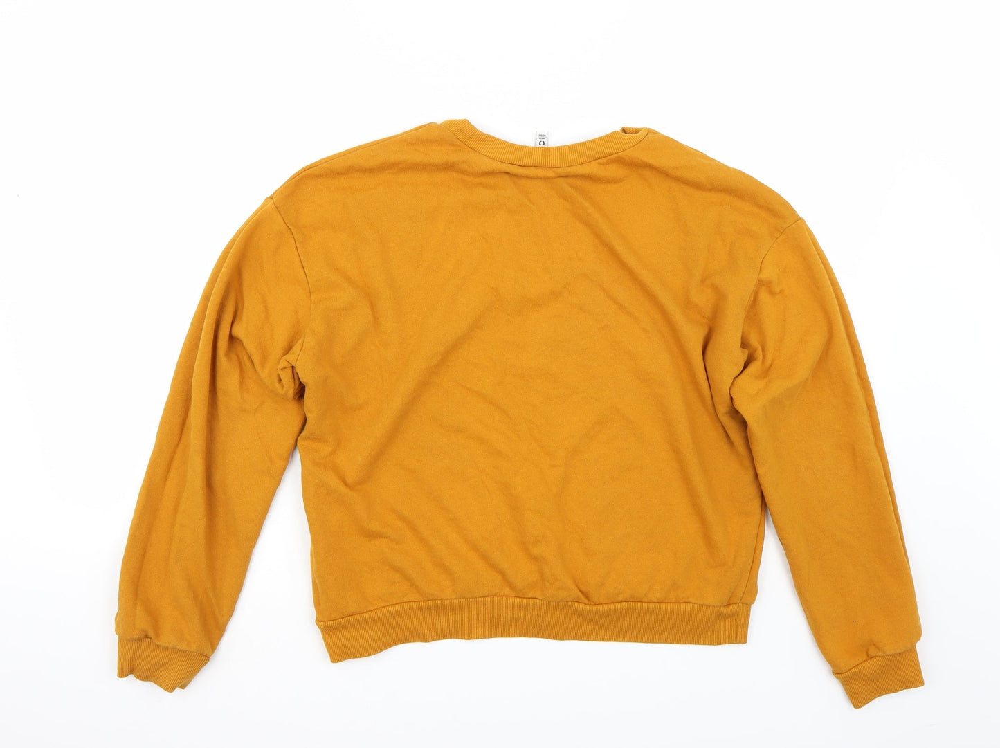 H&M Womens Orange   Pullover Jumper Size M