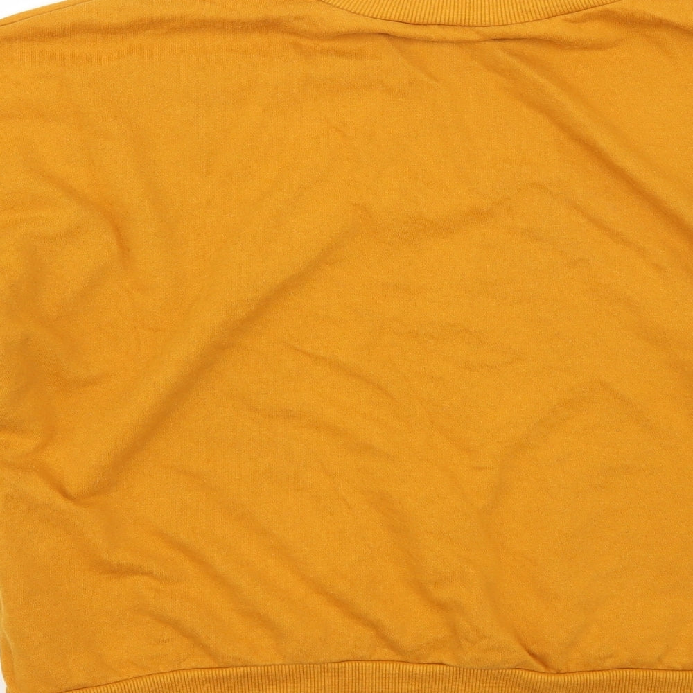 H&M Womens Orange   Pullover Jumper Size M