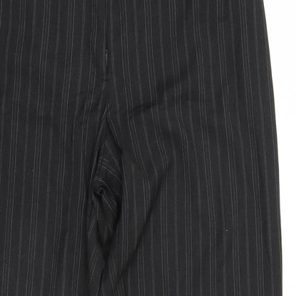 Womens UK Size 12 Marks and Spencer Regular Fit  Black Trousers