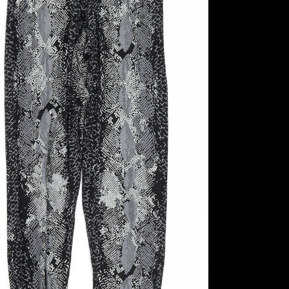 Womens UK Size M Preworn  Carrot Grey Leggings