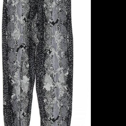 Womens UK Size M Preworn  Carrot Grey Leggings