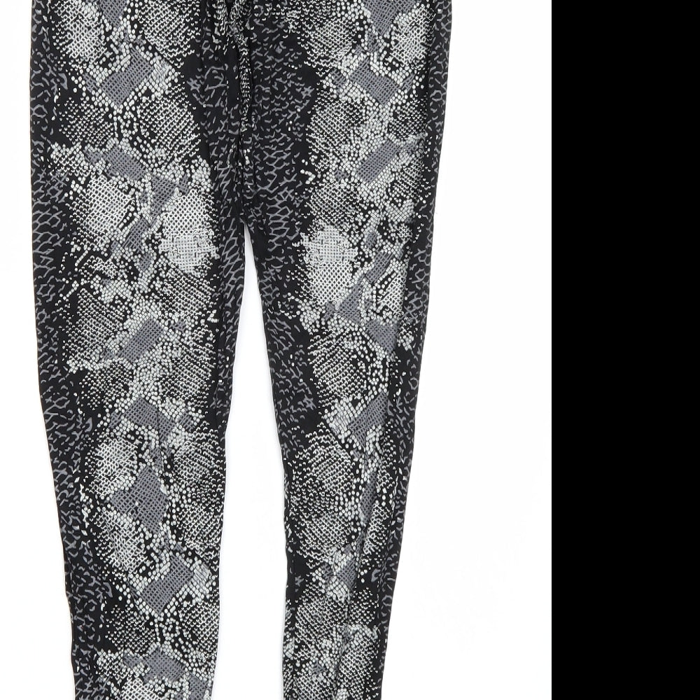 Womens UK Size M Preworn  Carrot Grey Leggings