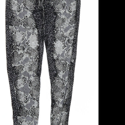 Womens UK Size M Preworn  Carrot Grey Leggings