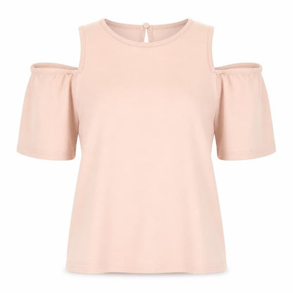 Womens UK Size 14 newlook Pink Basic T-Shirt