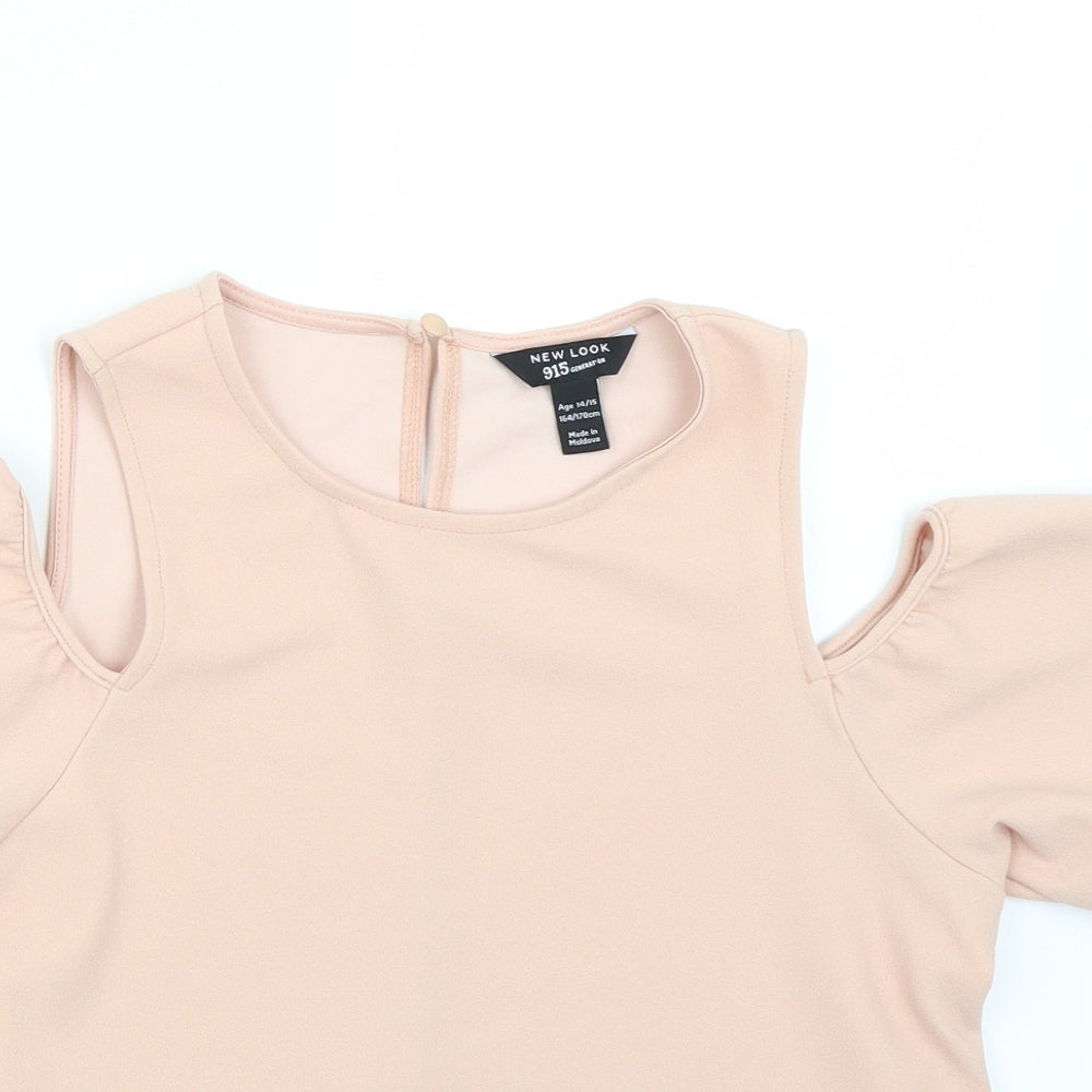 newlook Womens Pink   Basic T-Shirt Size 14