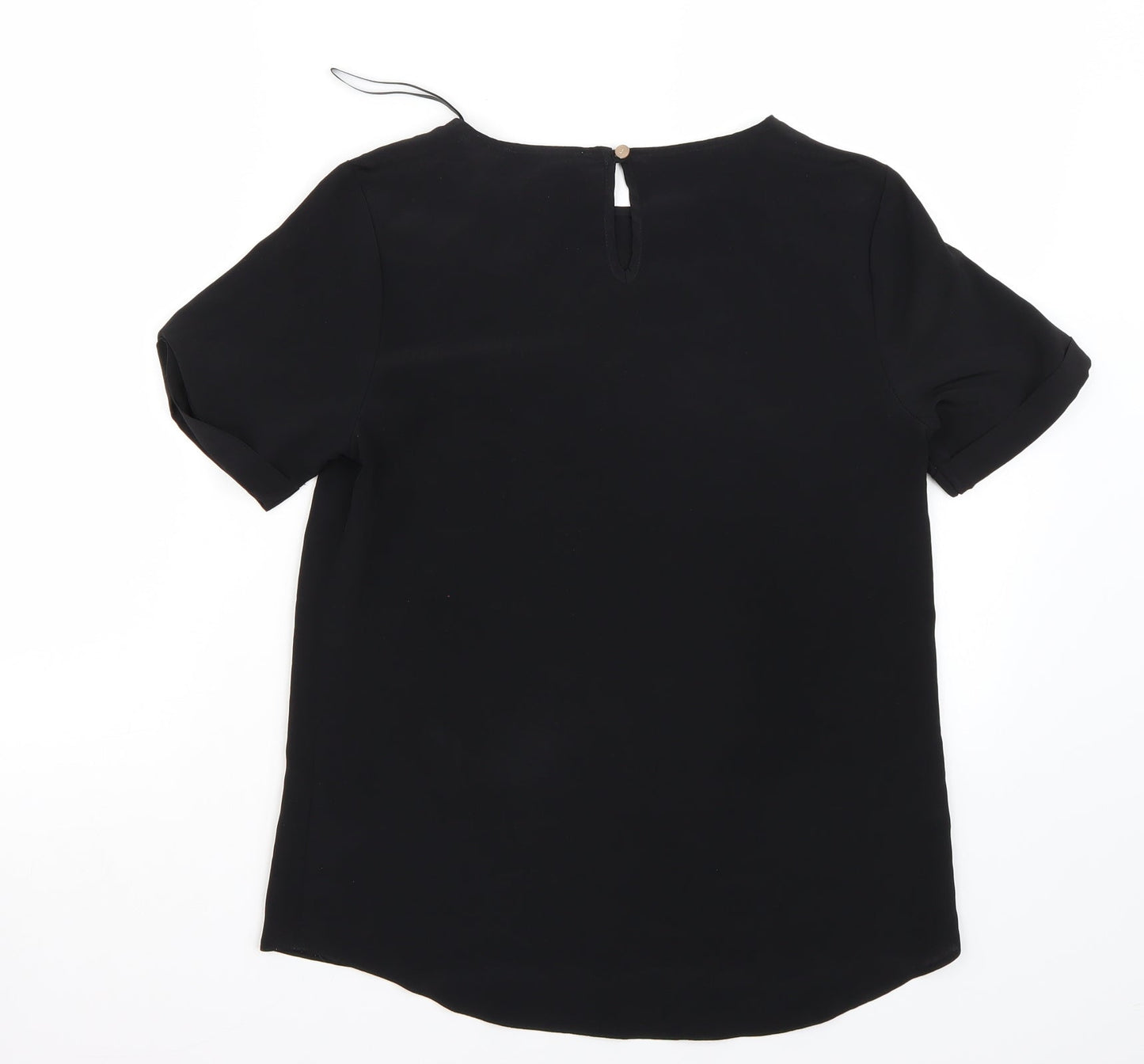 Primark Womens Black   Basic T-Shirt Size 6