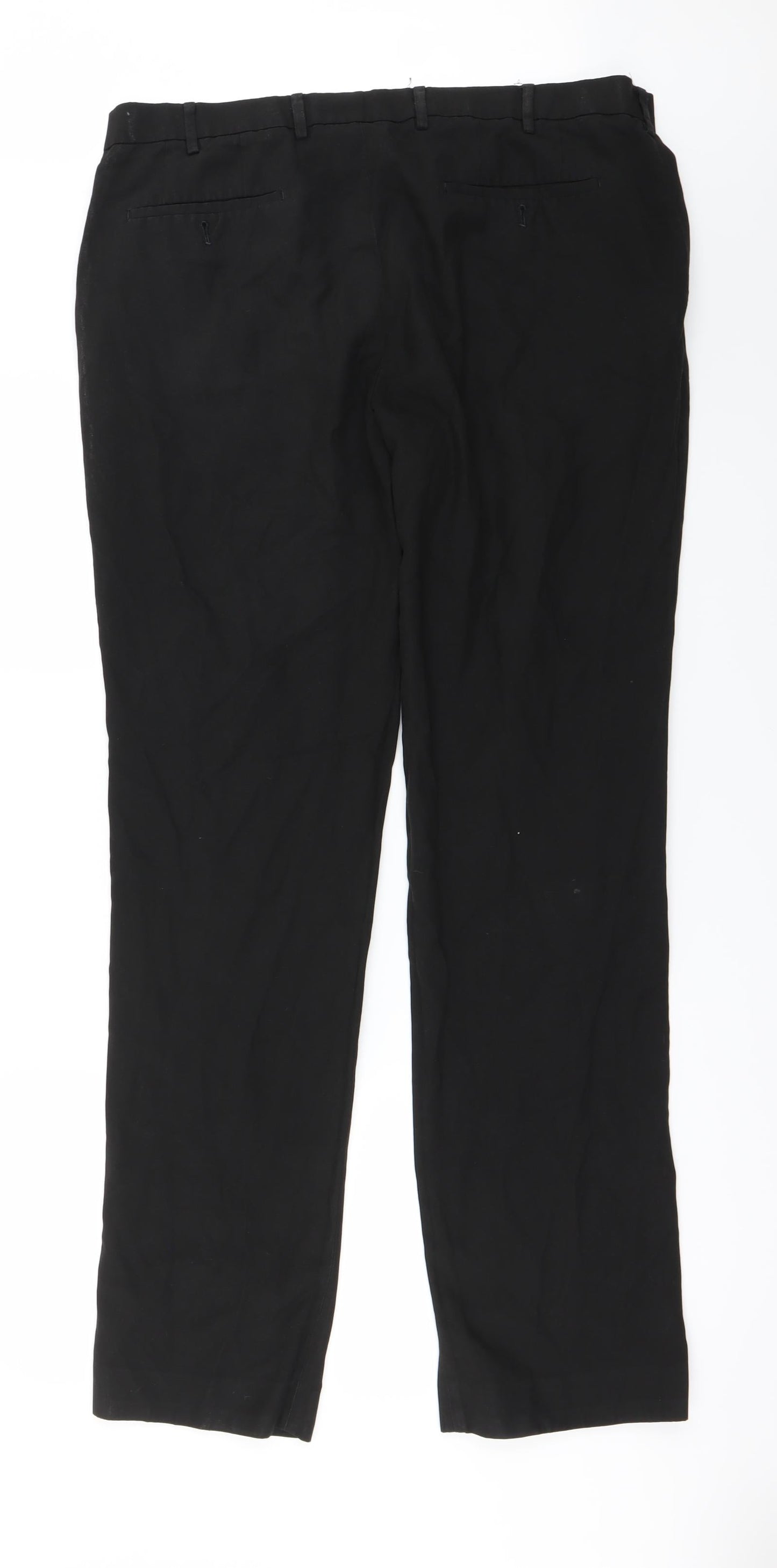 Preworn Mens Black   Trousers  Size 36 in L31 in