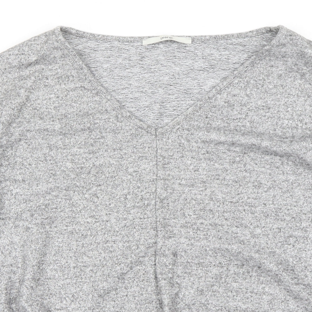 George Womens Grey   Pullover Jumper Size L