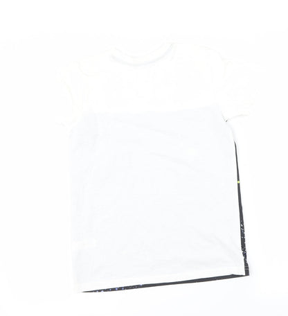 George Boys Black   Basic T-Shirt Size 10 Years