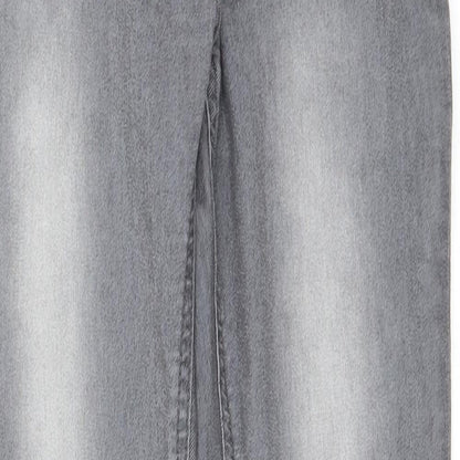 Womens UK Size 26 in Preworn Regular Fit Straight Grey Jeans
