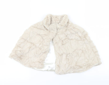 Preworn Girls Beige   Jacket Blazer Size 14-15 Years