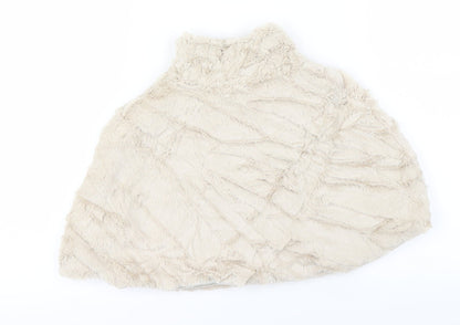 Preworn Girls Beige   Jacket Blazer Size 14-15 Years