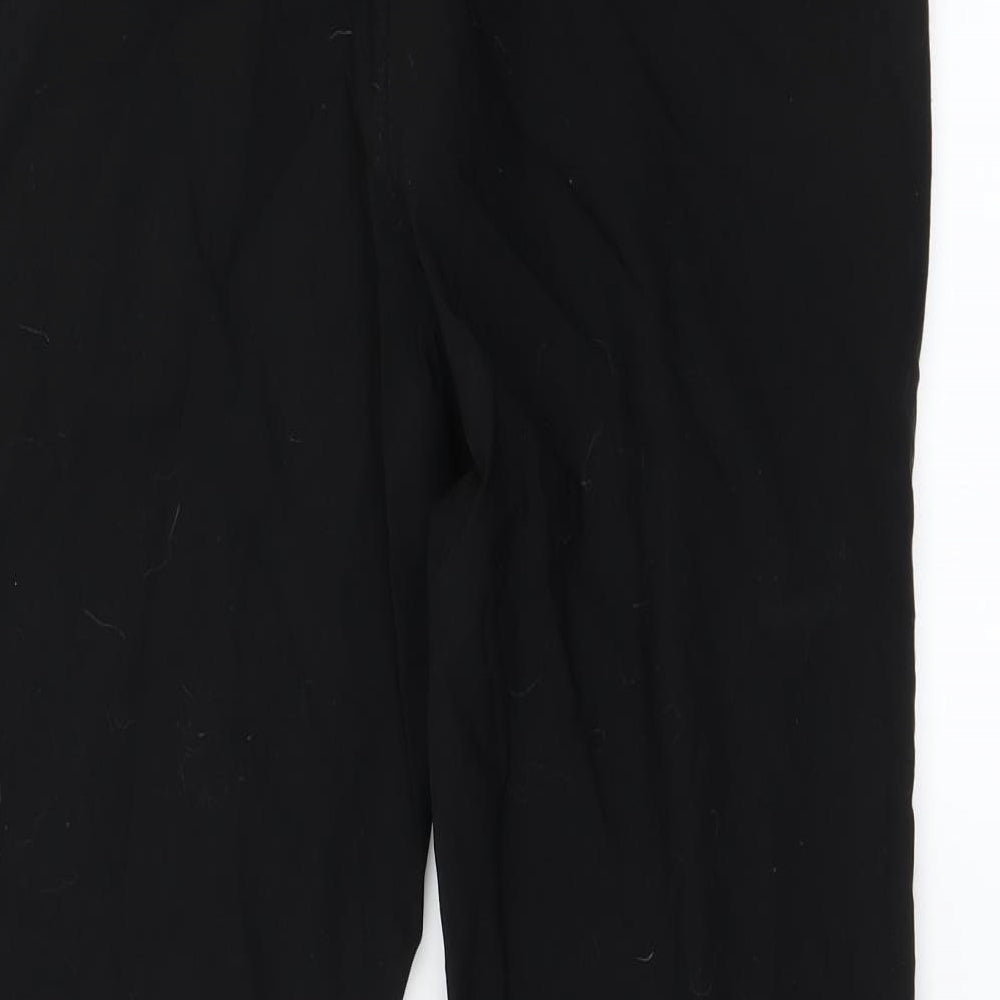 Womens UK Size 18 Papaya Regular Fit  Black Trousers