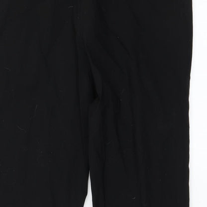 Womens UK Size 18 Papaya Regular Fit  Black Trousers