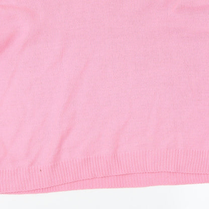 I SAW IT FIRST Womens Pink   Pullover Sweatshirt Size 12