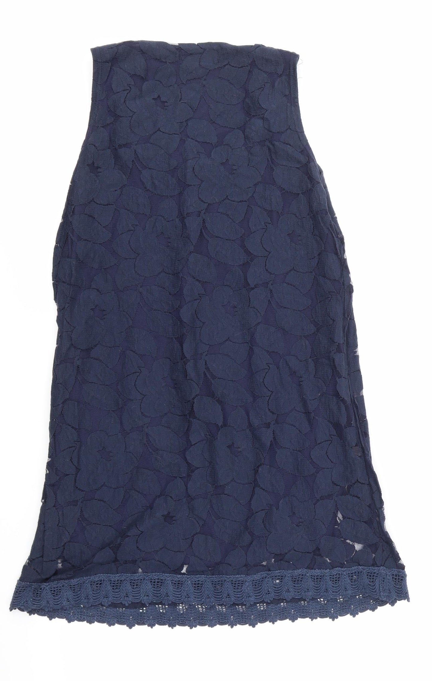 Womens UK Size S Ravi Famous Blue Basic T-Shirt