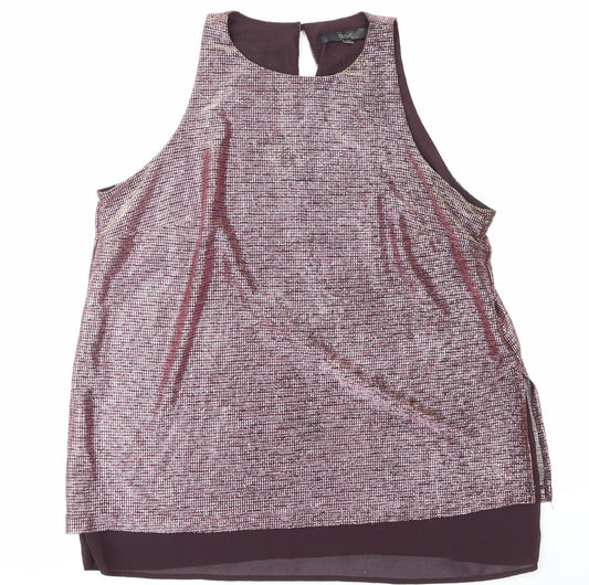 Womens UK Size 16 NEXT Pink Basic T-Shirt