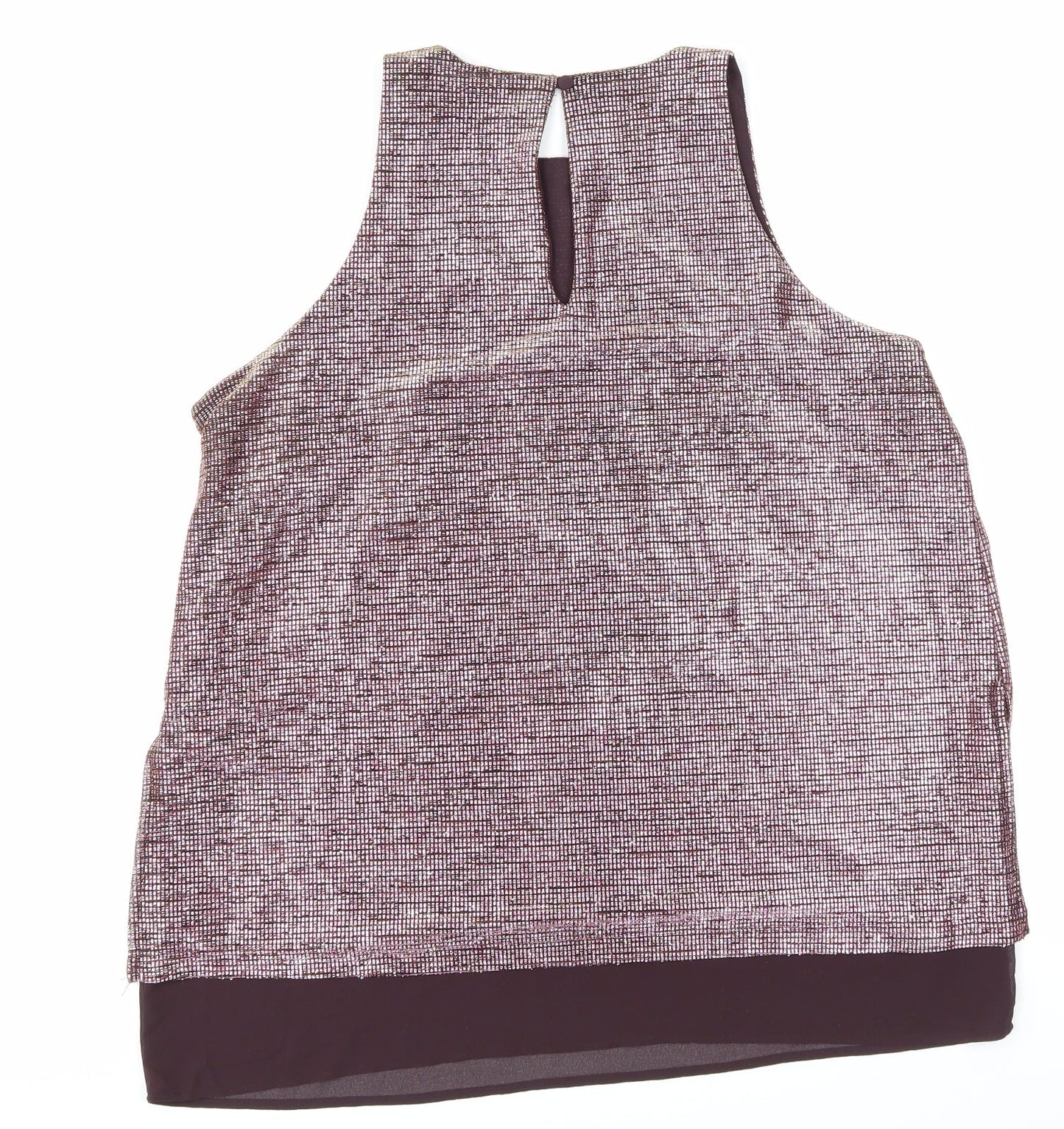 Womens UK Size 16 NEXT Pink Basic T-Shirt
