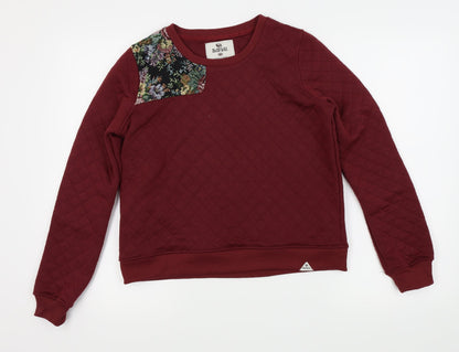 Bell field Womens Red   Pullover Sweatshirt Size 8
