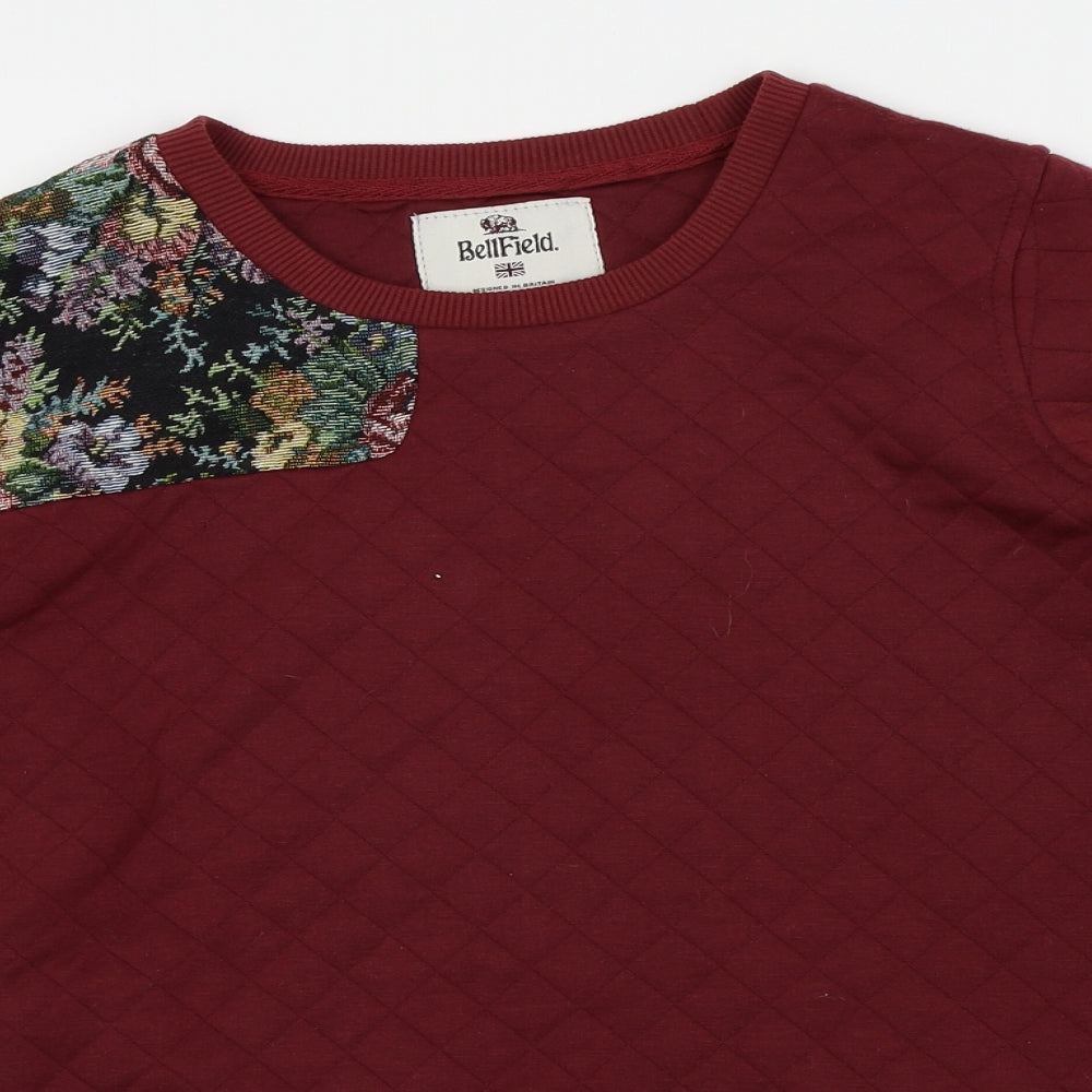 Bell field Womens Red   Pullover Sweatshirt Size 8