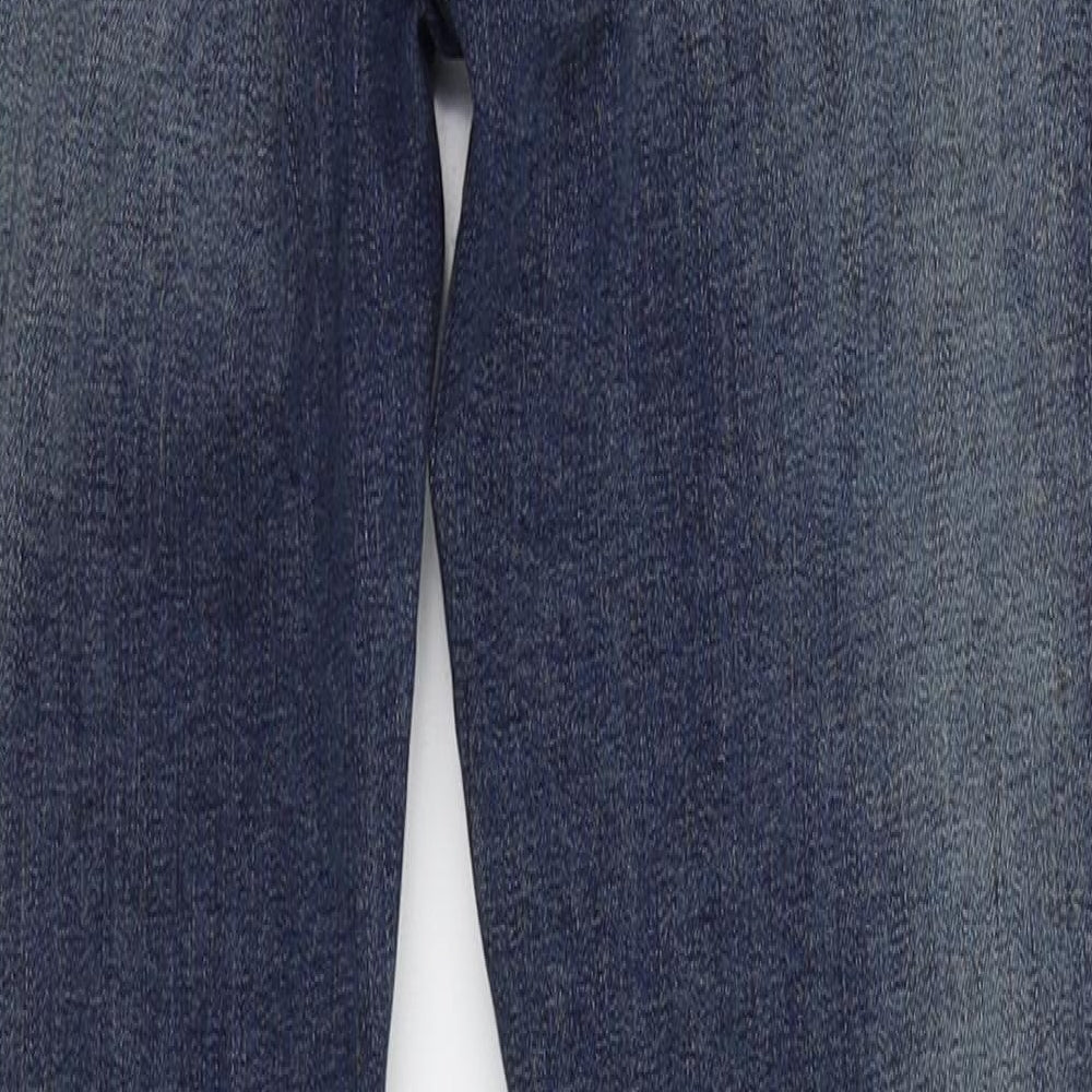 Denim & Co Womens Blue   Skinny Jeans Size 10 L27 in