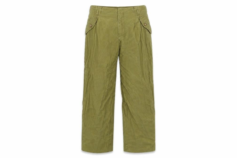 Womens UK Size 12 H&M Regular Fit  Green Trousers