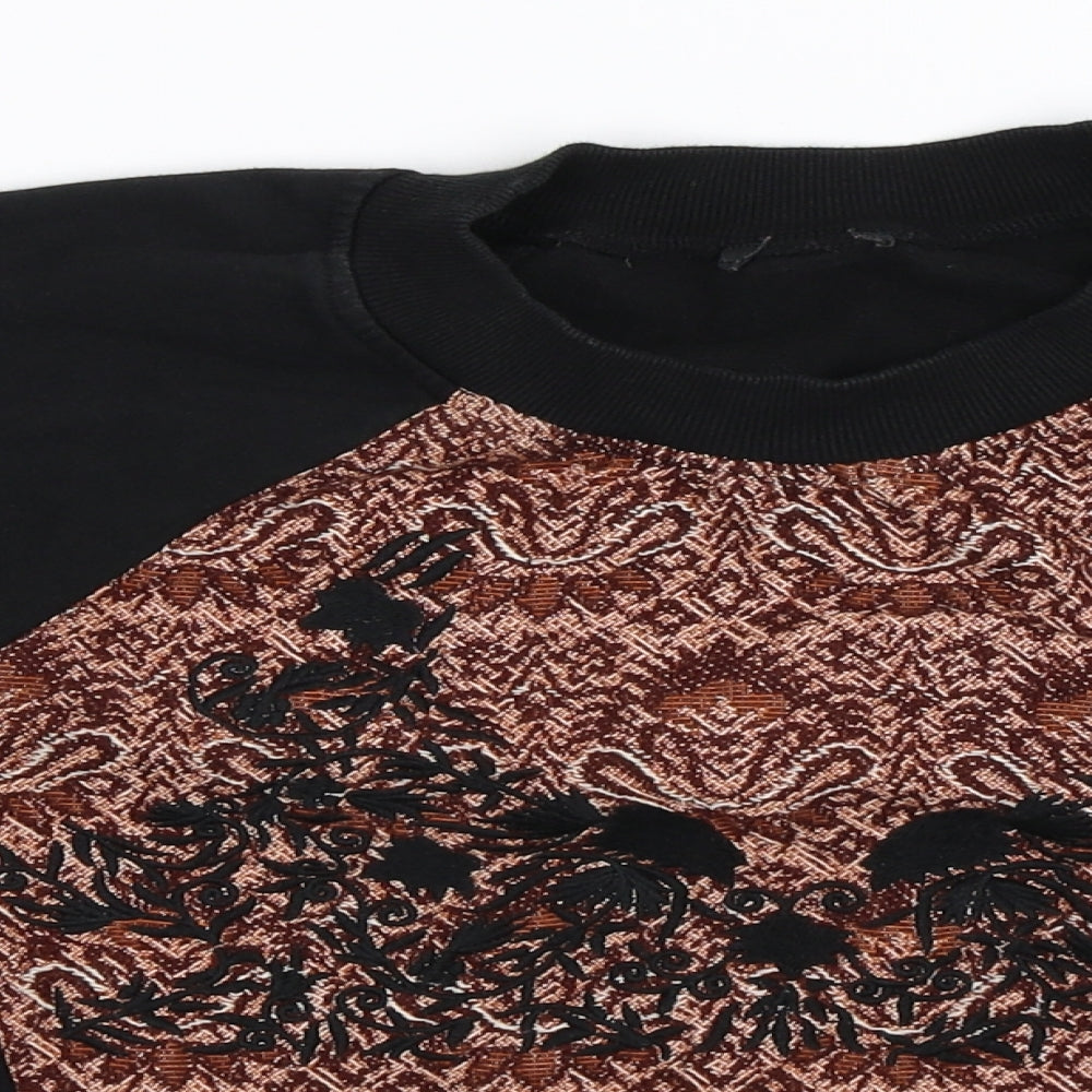 Preworn Womens Multicoloured   Pullover Sweatshirt Size 18