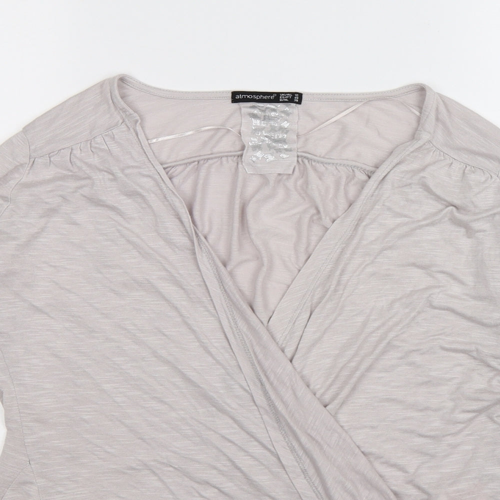 Atmosphere Womens Grey   Cardigan Jumper Size 12