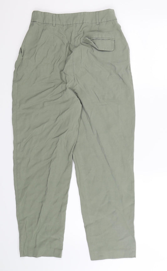 Topshop Womens Grey   Trousers  Size 6 L25 in