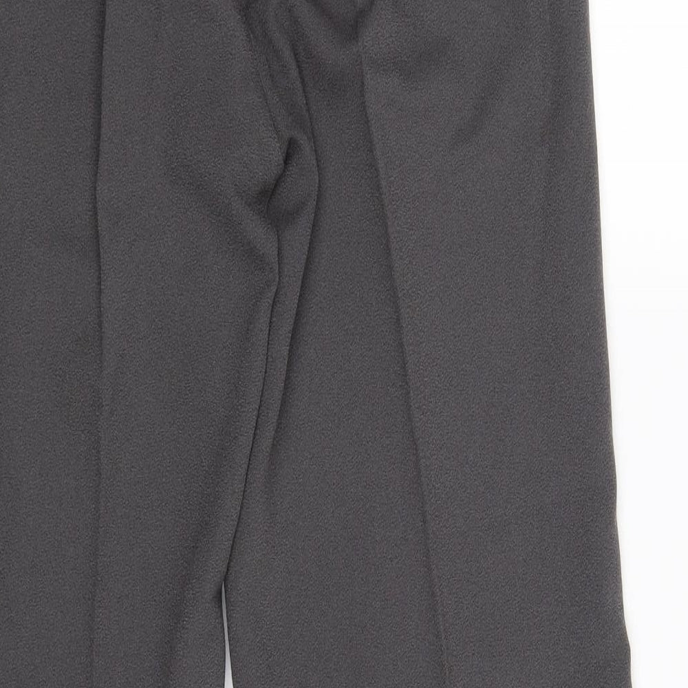 Anne Brooks Womens Grey   Trousers  Size 12 L28 in