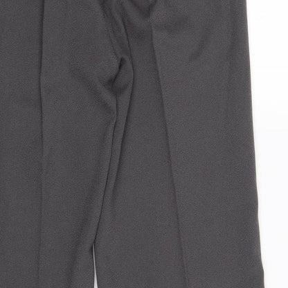 Anne Brooks Womens Grey   Trousers  Size 12 L28 in