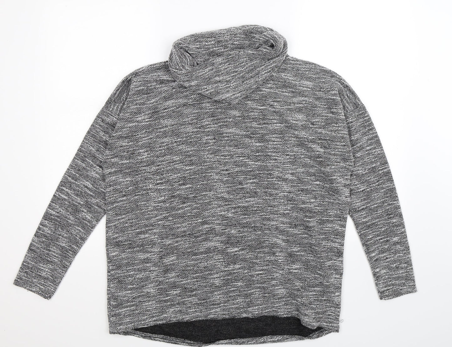 Quiz Womens Grey  Knit Pullover Jumper Size 14