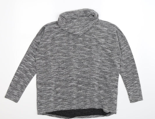 Quiz Womens Grey  Knit Pullover Jumper Size 14