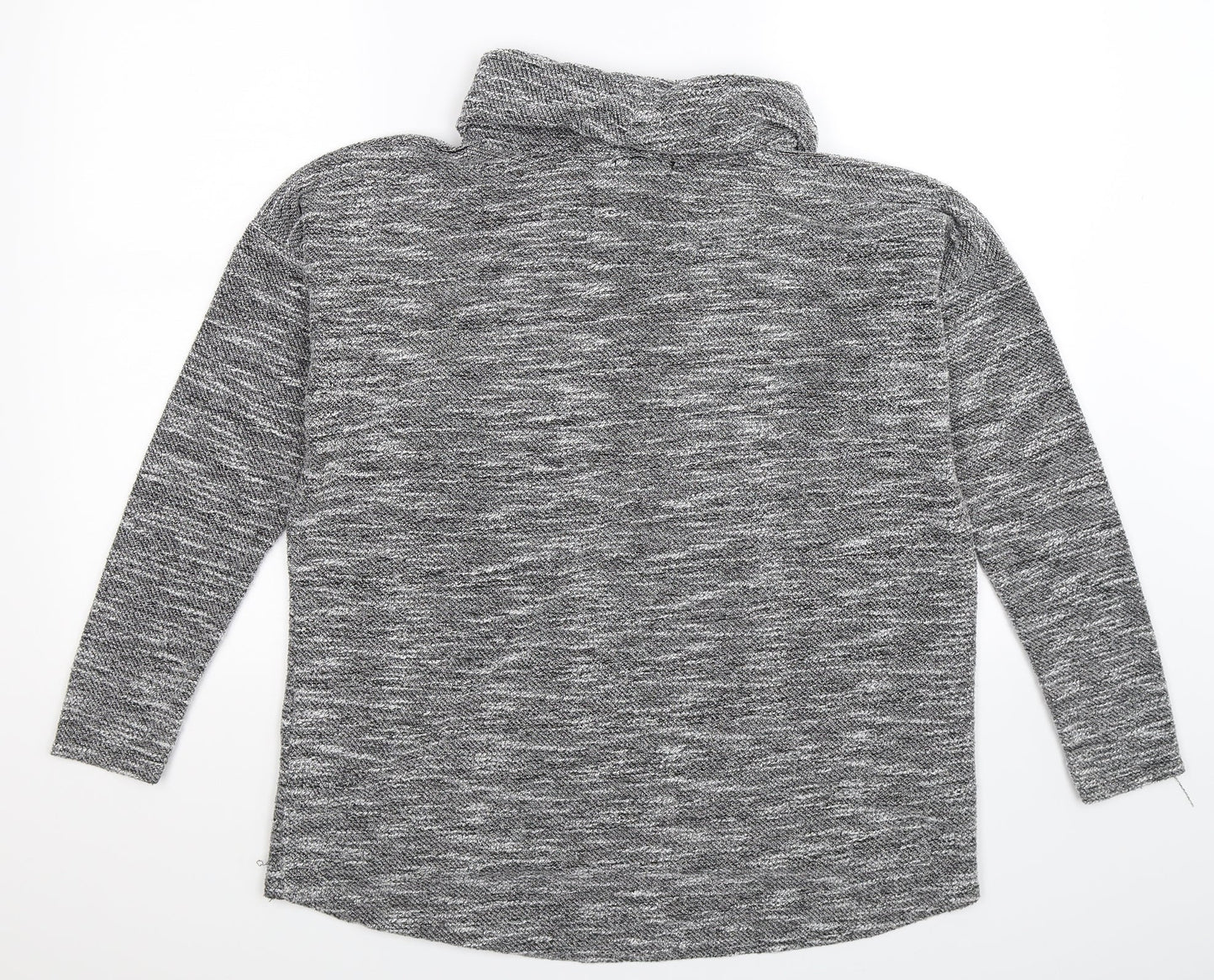 Quiz Womens Grey  Knit Pullover Jumper Size 14