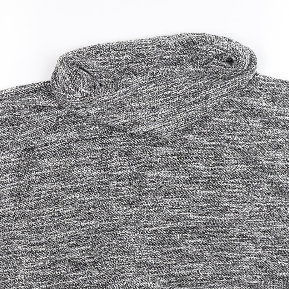 Quiz Womens Grey  Knit Pullover Jumper Size 14