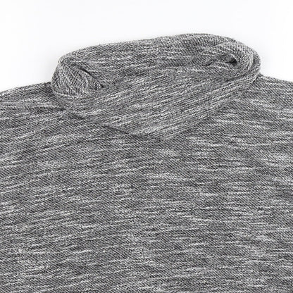 Quiz Womens Grey  Knit Pullover Jumper Size 14