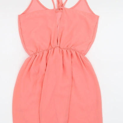 SHANA Womens Pink   A-Line  Size S