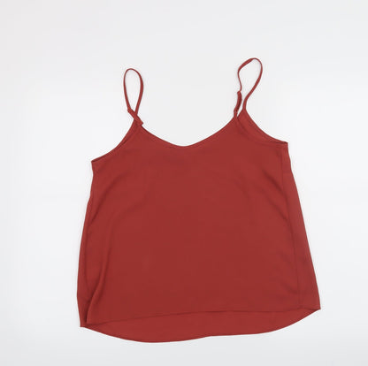 Womens UK Size 10 Atmosphere Orange Camisole Tank
