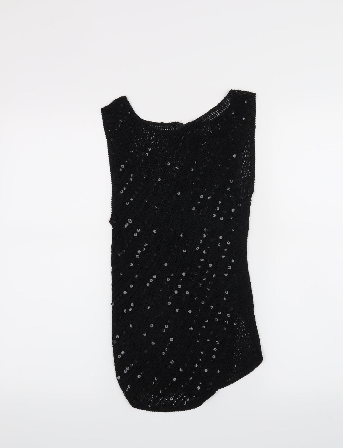 Isabella Womens Black   Basic Tank Size M