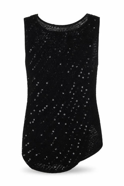 Isabella Womens Black   Basic Tank Size M