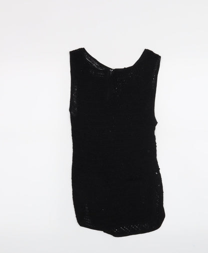 Isabella Womens Black   Basic Tank Size M