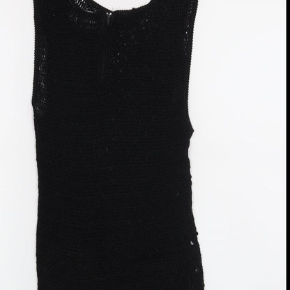 Isabella Womens Black   Basic Tank Size M